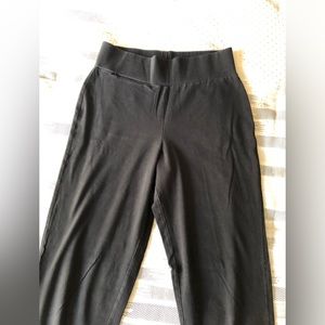 Long tall sally xs black stretch lounge workout pants small